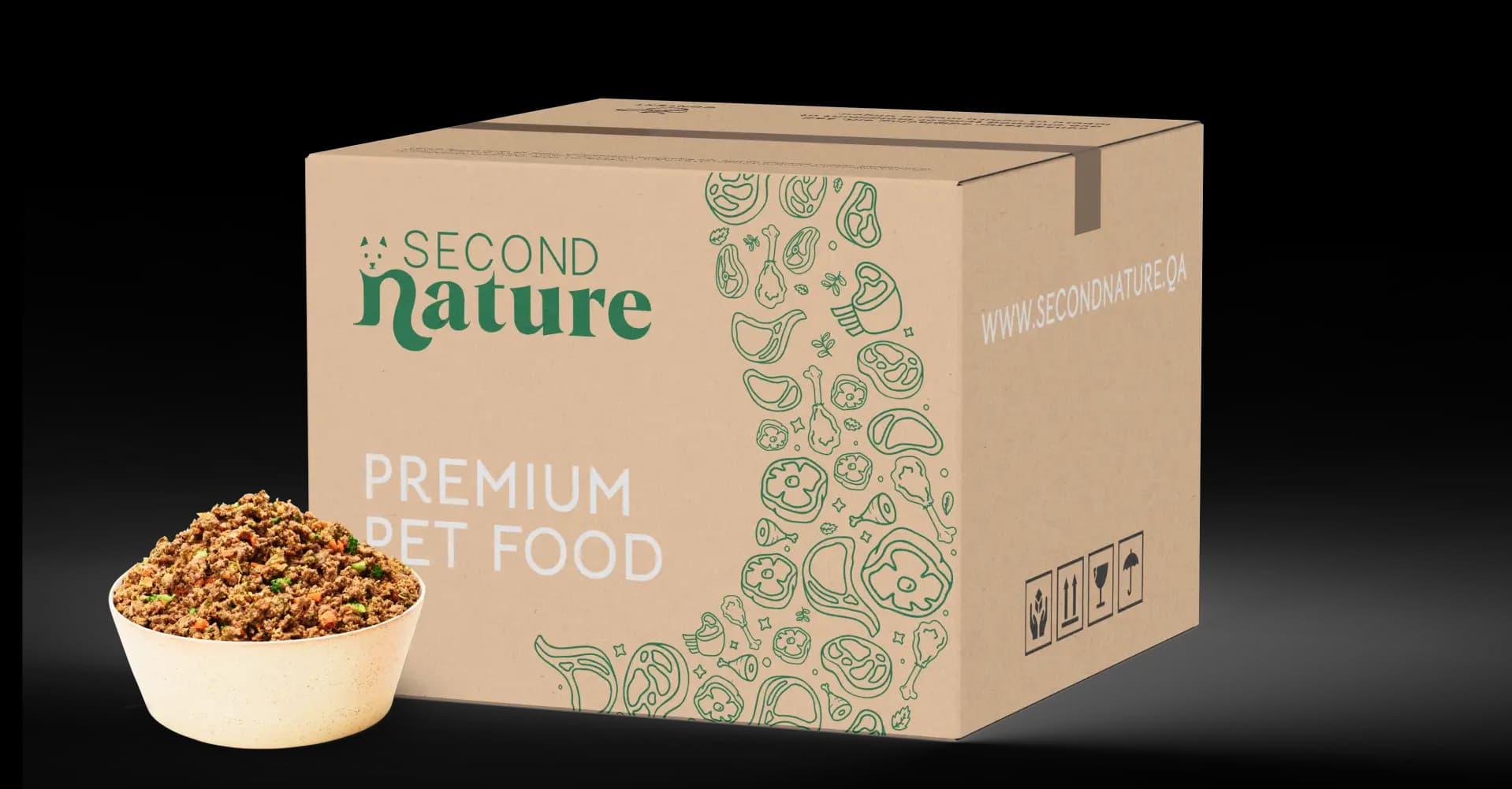 pet food packed